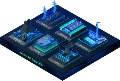 nanoCAD GeoniCS 25

Профессиональный инструмент для автоматизации проектно-изыскательских работ в области землеустройства, изысканий и генплана, проектирования и моделирования инженерных коммуникаций и линейно-протяженных объектов.